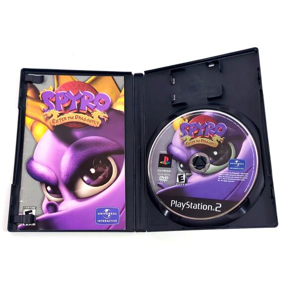 Spyro: Enter the Dragonfly PS2 Game Sony PlayStation 2 Complete CIB USED - Picture 3 of 3